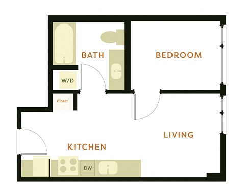 a floor plan of a house
